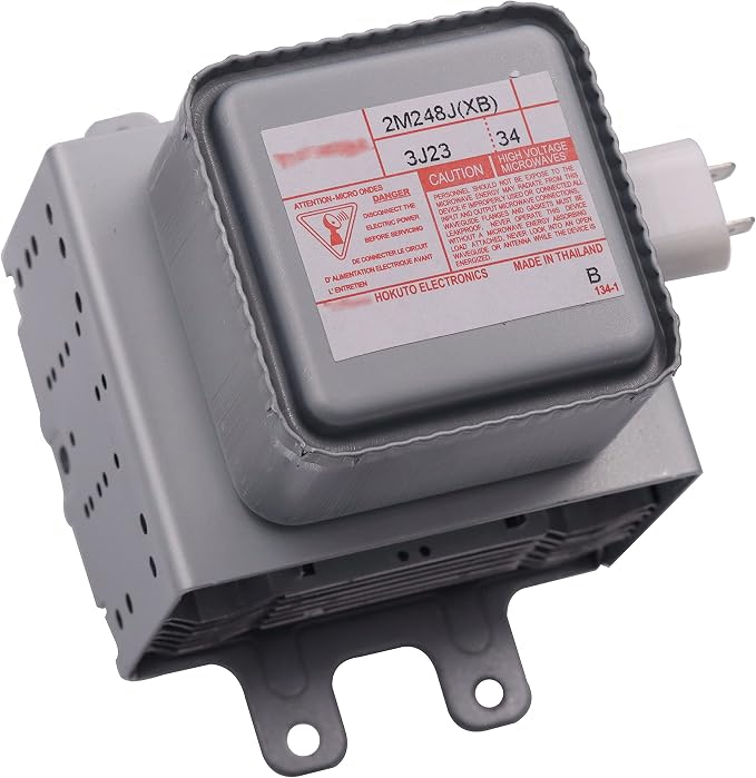 Mikrowellen-Magnetron 2M248J, 1000W — 2 Befestigungslöcher, für Industrieanlagen, luftgekühlt