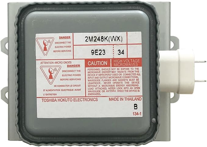 Mikrowellen-Magnetron 2M248K, 1000W — für Industrieanlagen, luftgekühlt, Originalteil